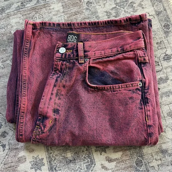 NWOT BGE Berry Shaker Baggy Jeans - Picture 6 of 8